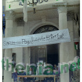 La mairie les années 60-70 - Solidarité avec la Palestine colorisé